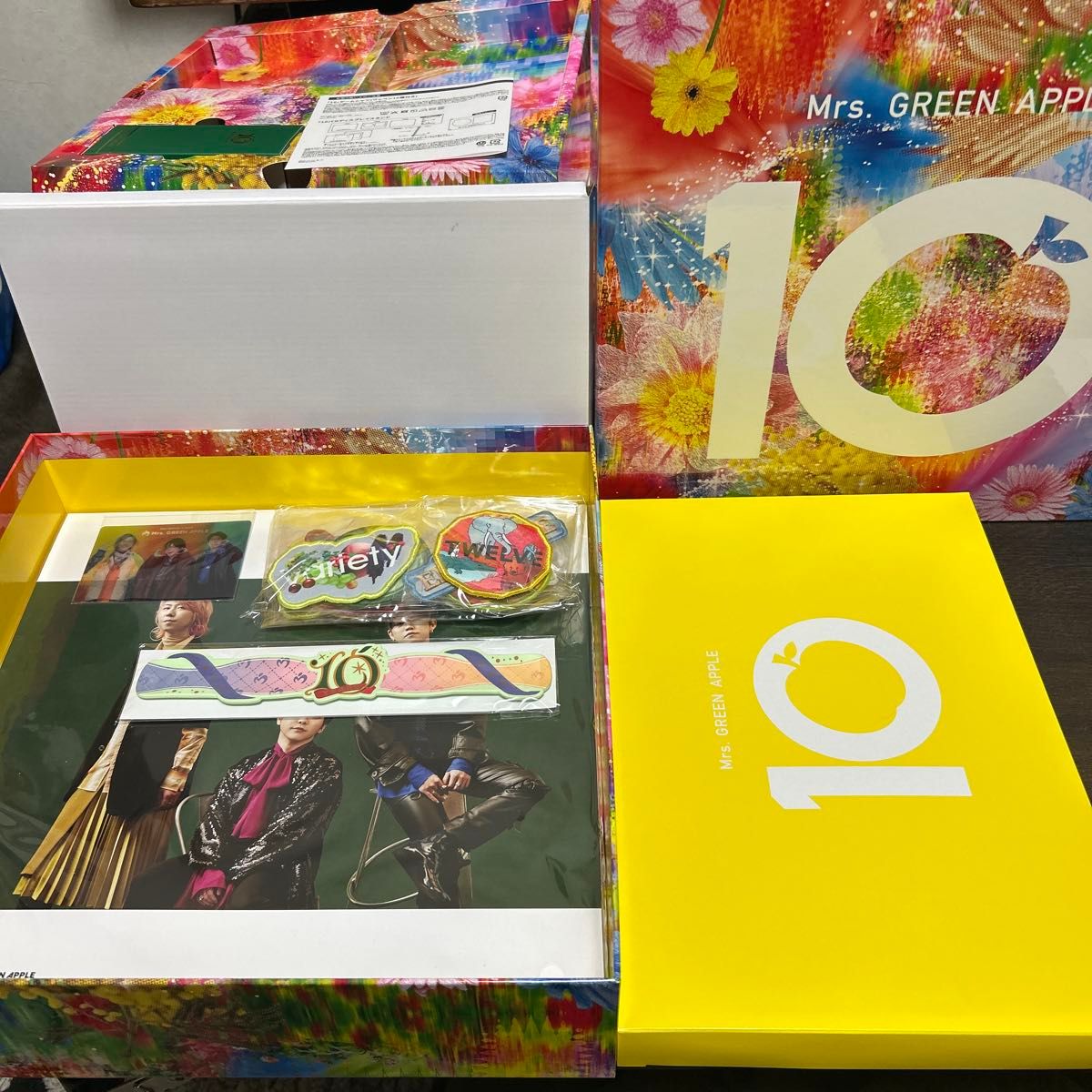 楽天限定外箱 Mrs GREEN APPLE ミセスグリーンアップル アニバーサリー