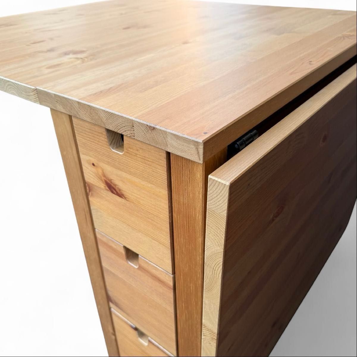 IKEA イケア バタフライテーブル 木製 パイン材 折りたたみテーブル