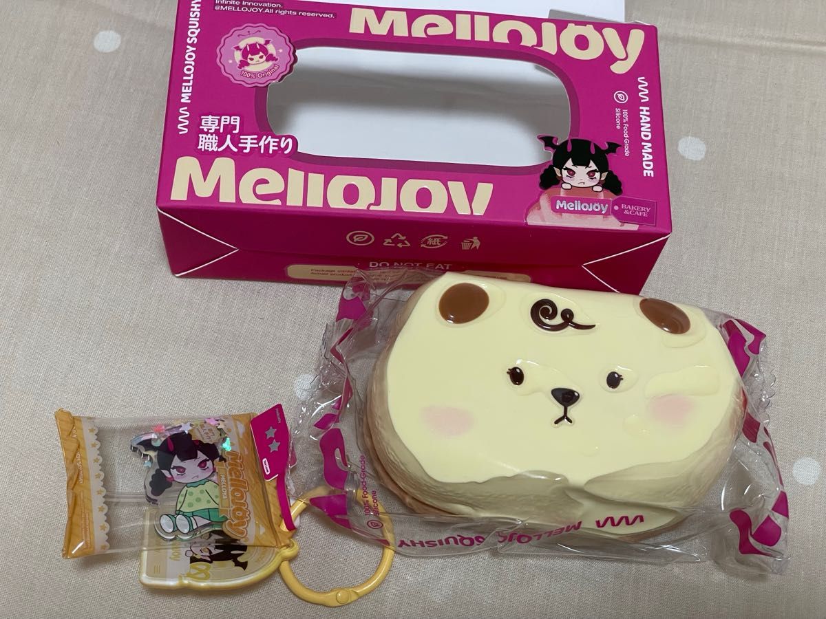 メロジョイ Mellojoy スクイーズ チーズベア オリジナル もちもちもち