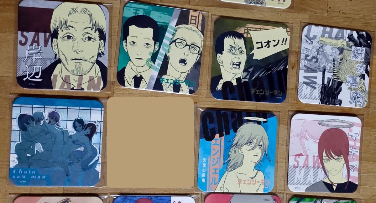 チェンソーマン アートコースター デンジ パワー アキ 天使 ナユタ