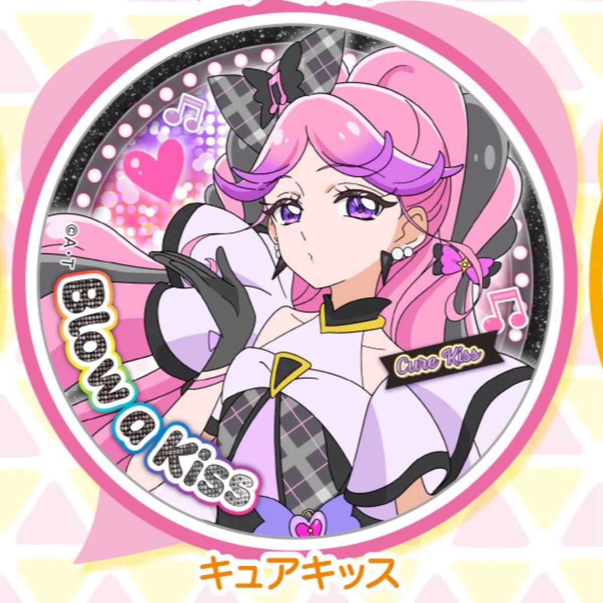 キュアキッス メロロン プリティストア トゥインクル缶バッジ