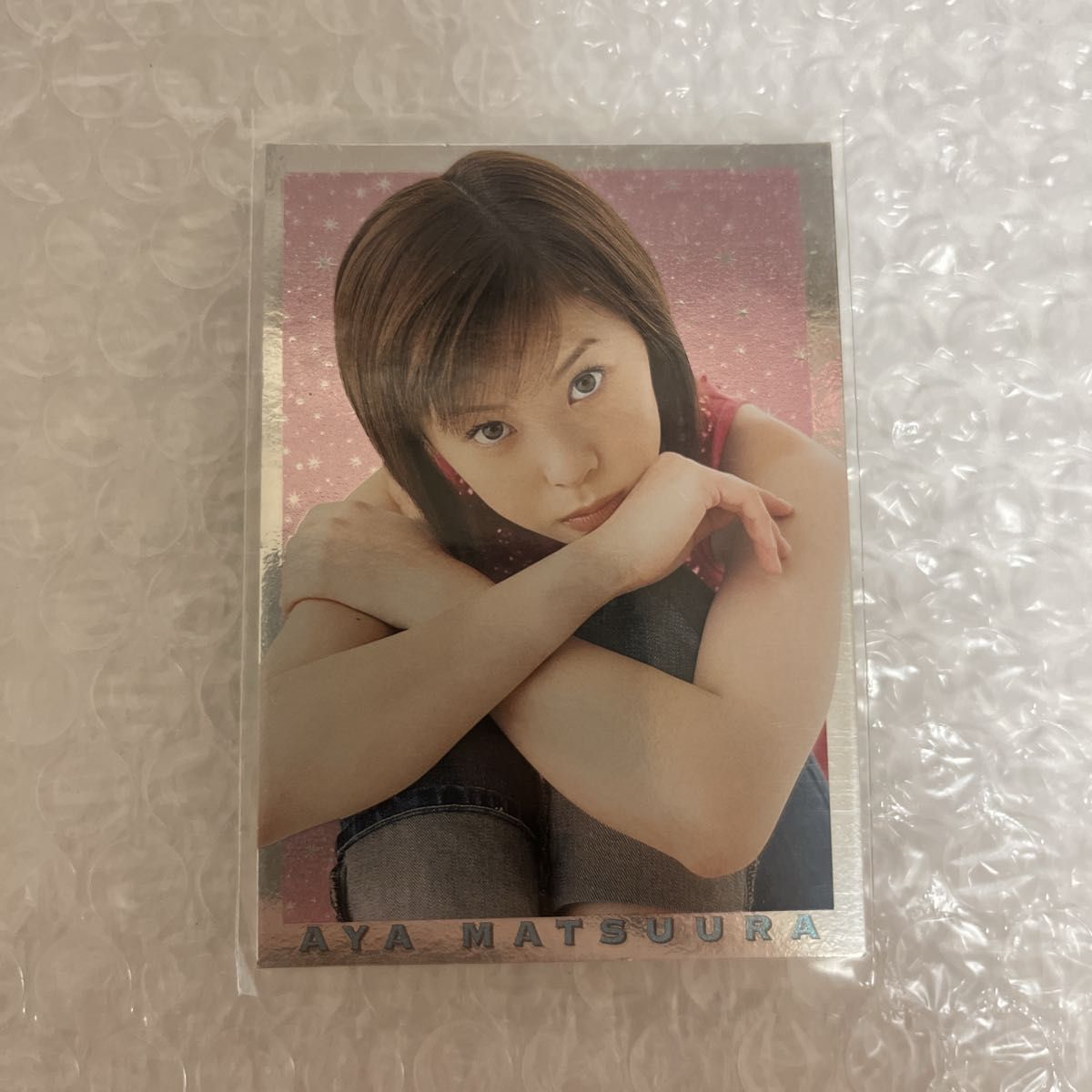 非売品・FC特典あり】松浦亜弥 2002年 公式 トレカ 鏡 まとめ売り