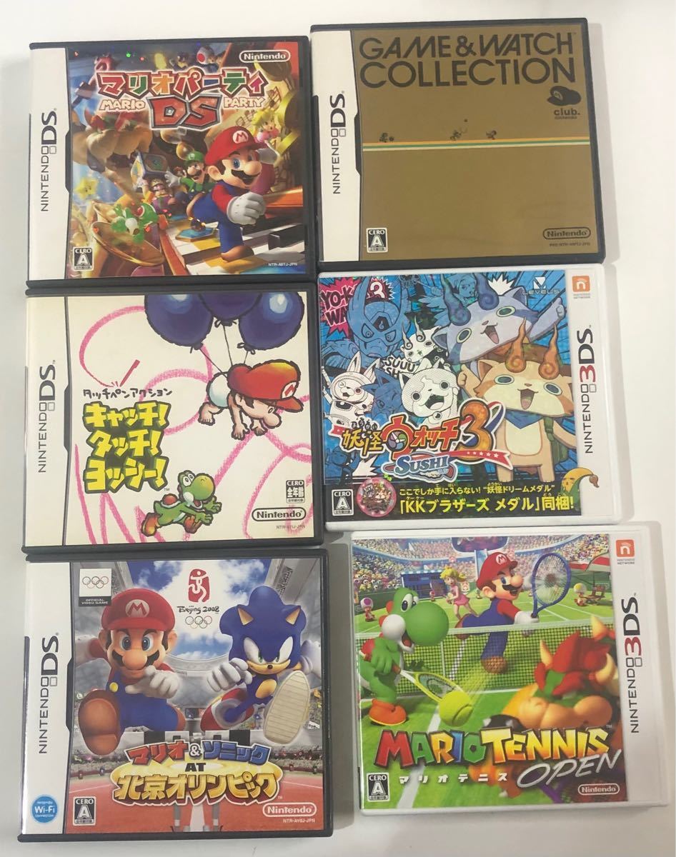 DSソフト 3DSソフト まとめ売り6セット｜Yahoo!フリマ（旧PayPayフリマ）