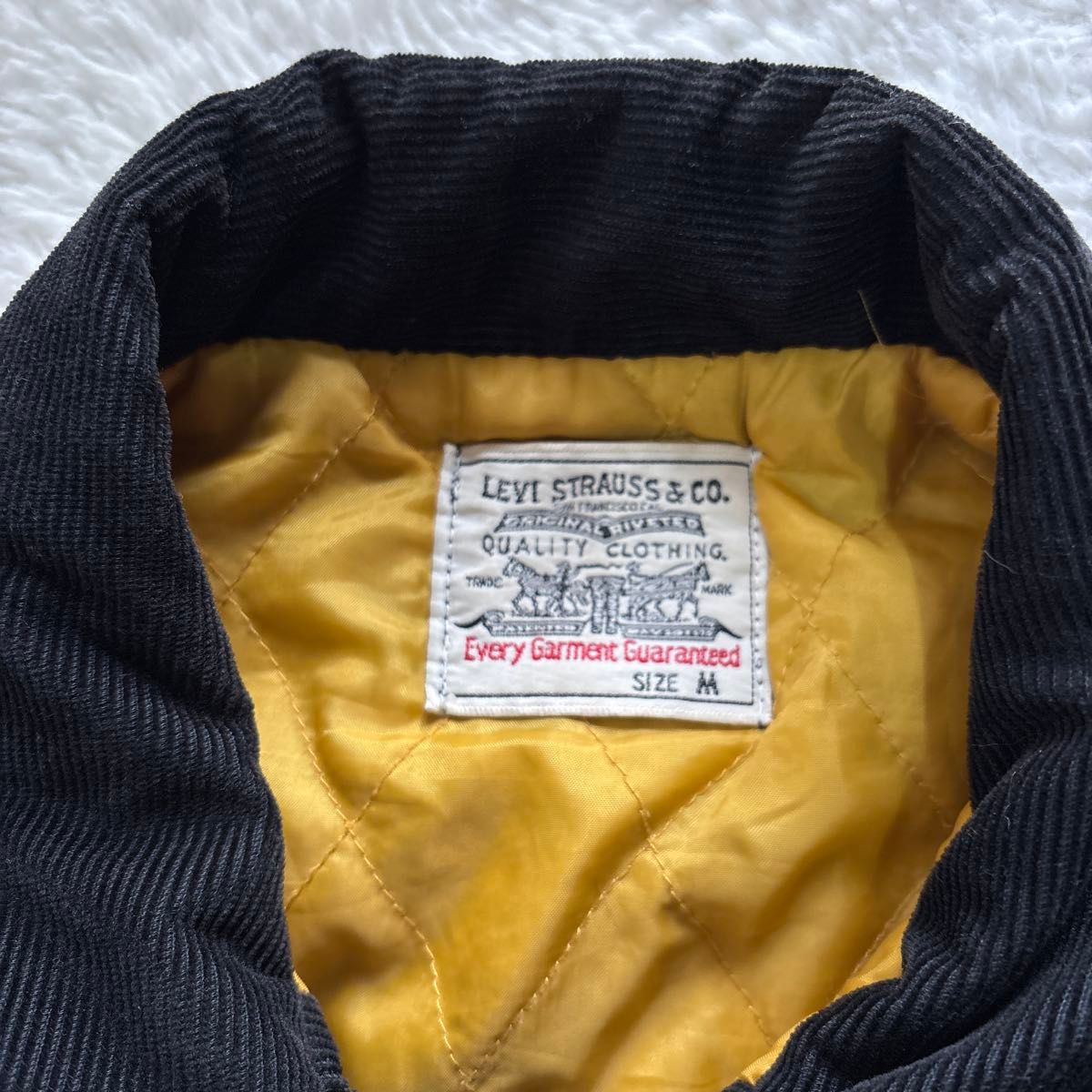 00s Levi's リーバイス コーデュロイジャケット スタジャン ブラック