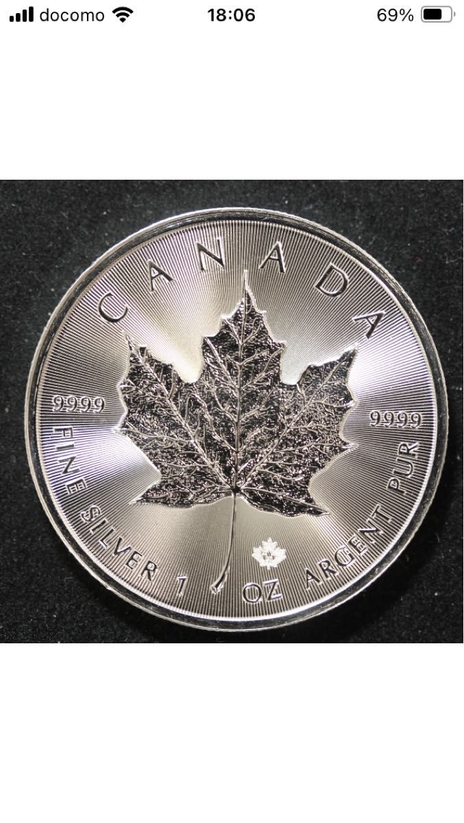 2020カナダ メイプルリーフ銀貨 1オンス 9999 純銀 コイン シルバー