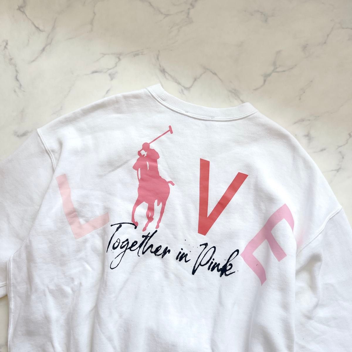 希少 ラルフローレン PINK PONY ピンクポニー 20周年記念 スウェット