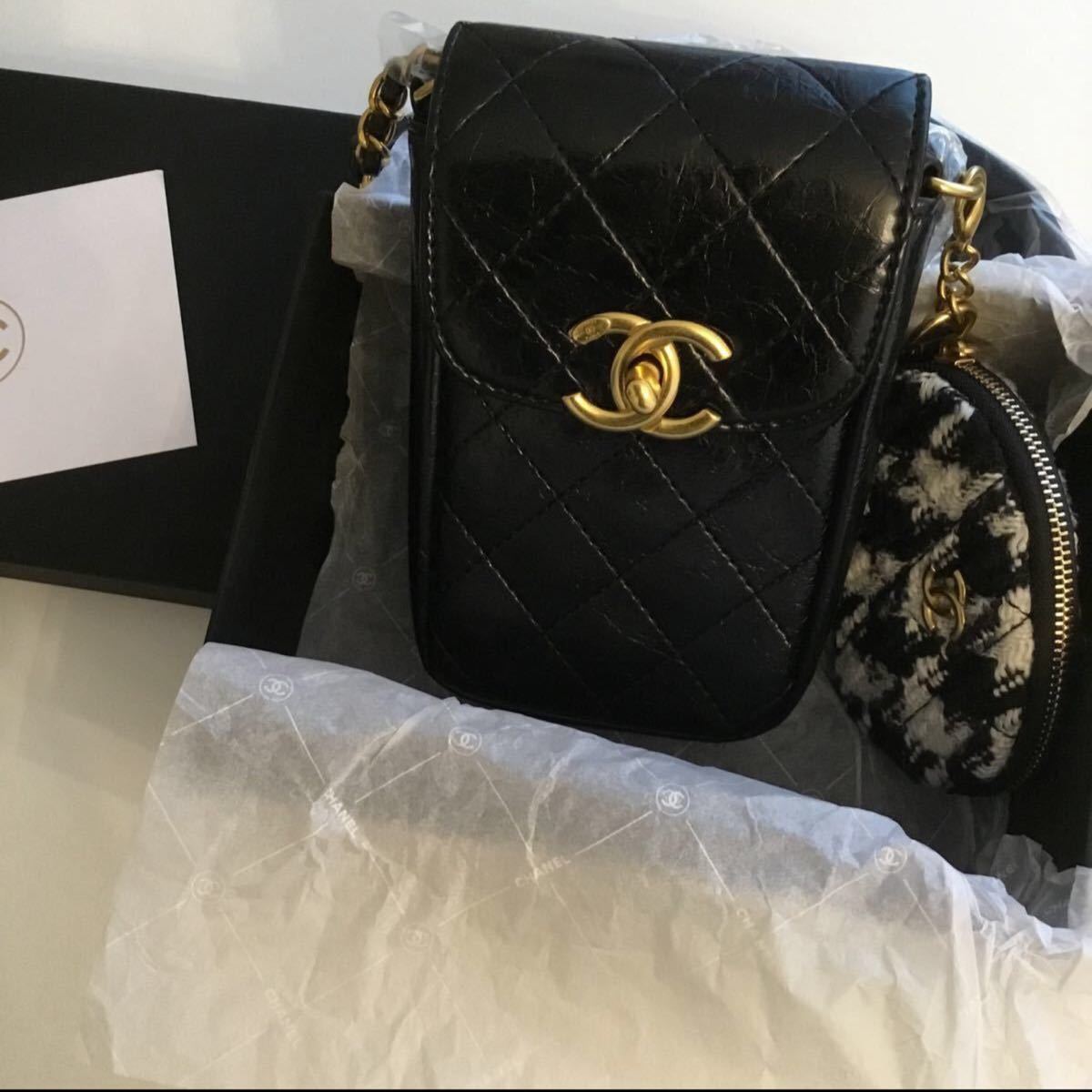 シャネル ノベルティ ポーチ ミニ ショルダーバッグ｜Yahoo!フリマ（旧