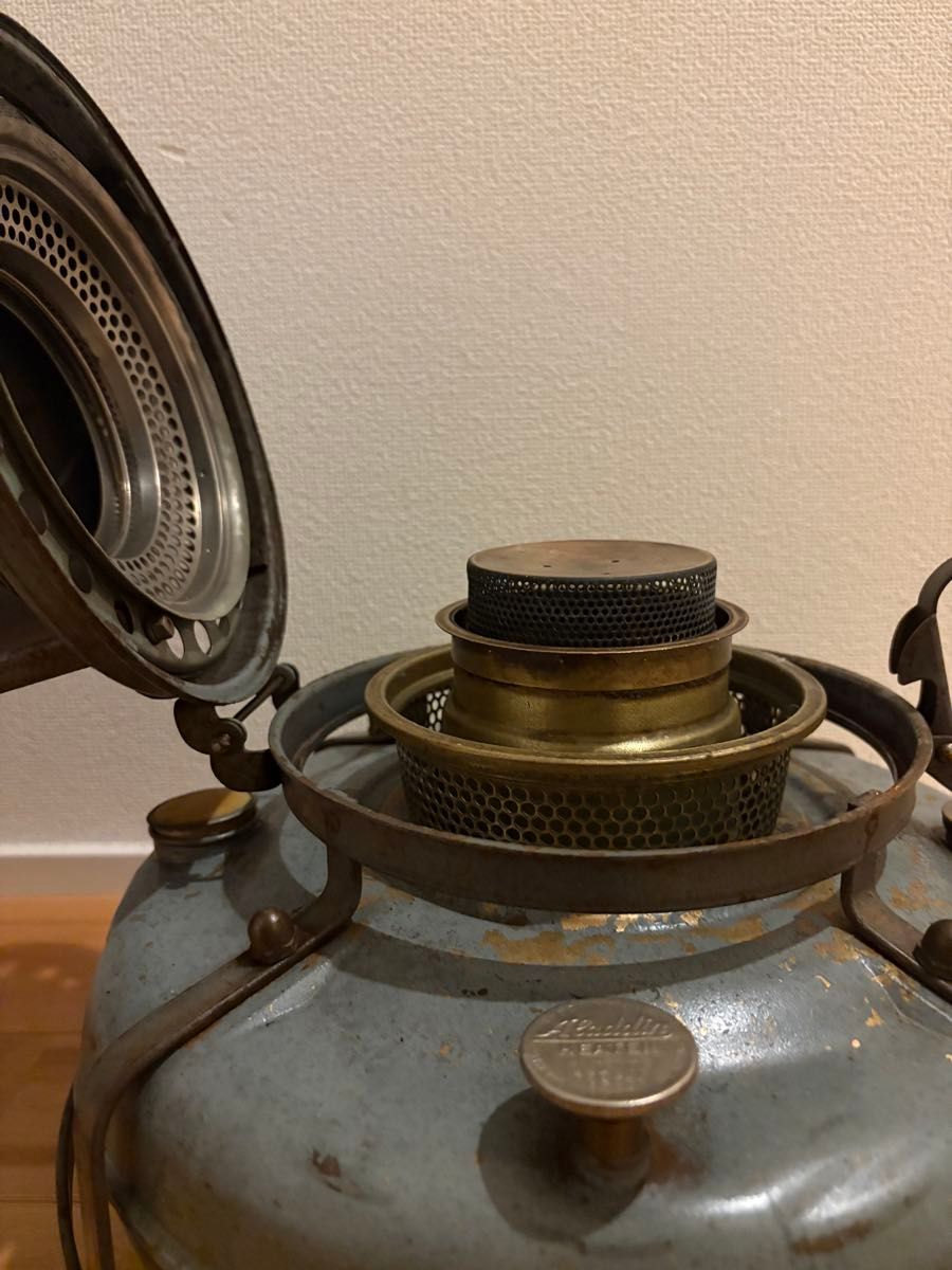 超希少 美品 アラジン ストーブ Aladdin 8型 シリーズ8 ブルーグレー