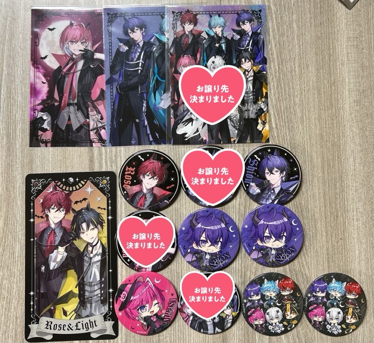 交換確定専用ページめておら ハロウィングッズ(( w ))フォトカード