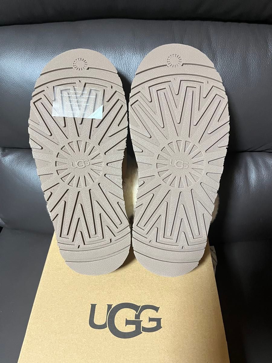 セール ラスト品 UGG アグ ディスケット チェスナット 23cm 韓国限定