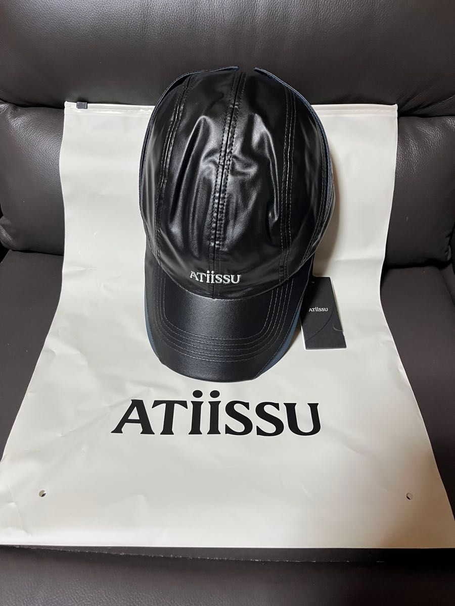 スキズ着用 【Atiissu / キャップ】wing cap ブラック 韓国限定