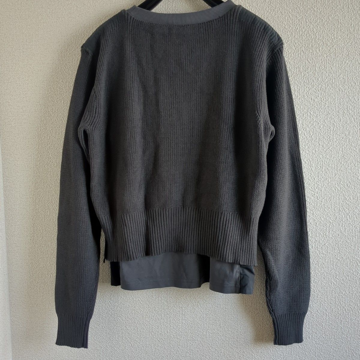 ヤマダヤ LASUD ACTIVE サイドZIPドッキングニット スコットクラブ