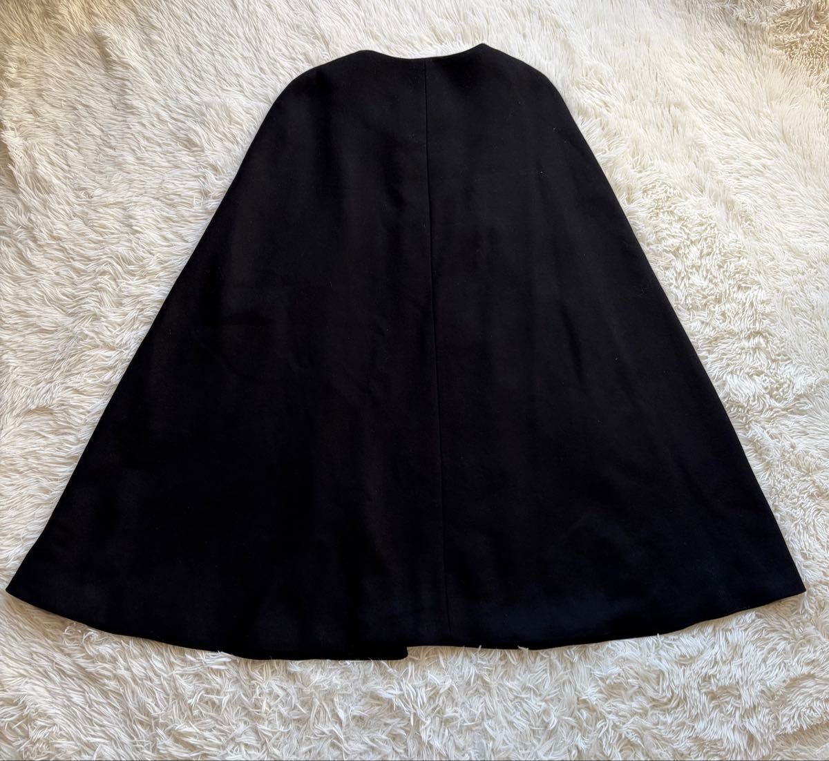 完売 希少 ZARA MANTECO ケープコート ポンチョ ブラック Mサイズ