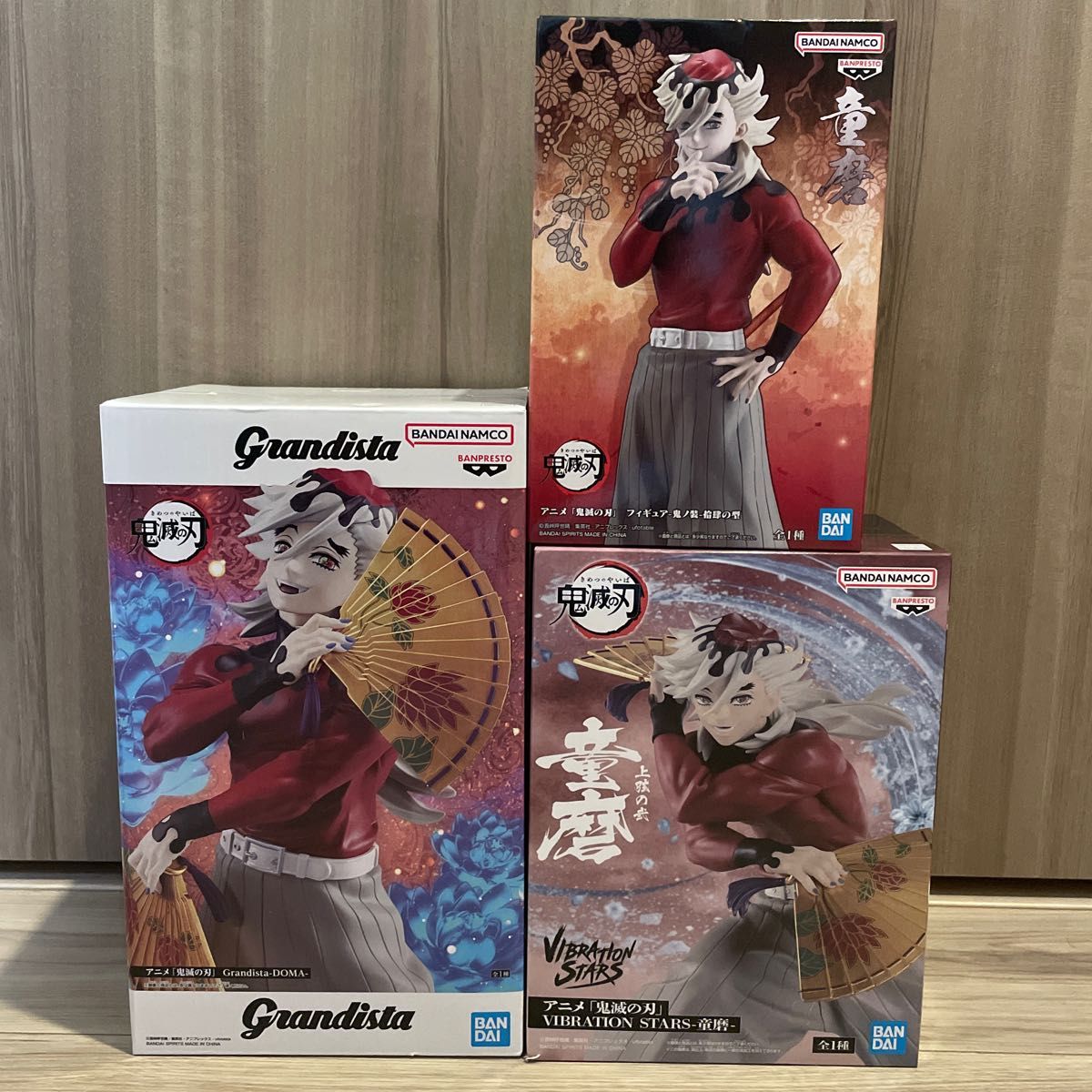 鬼滅の刃 グランディスタ VIBRATION STARS 童磨 フィギュア3種｜Yahoo