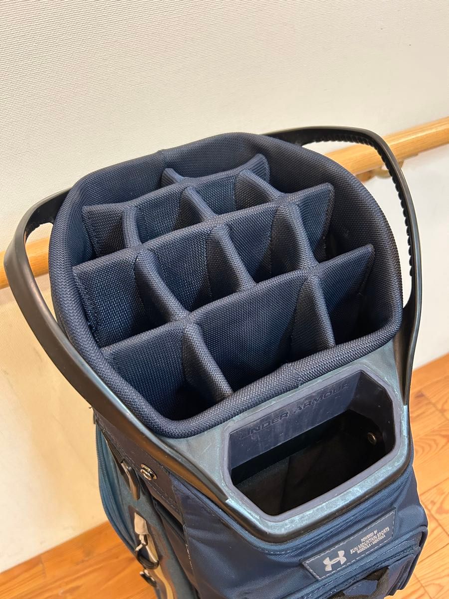 14分割 アンダーアーマー サンマウンテン キャディバッグ UNDER ARMOUR