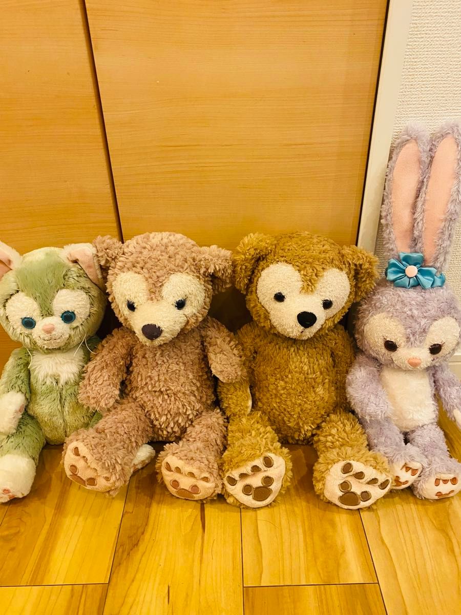 DisneySea ダッフィーフレンズ 4体セット ディズニーシー シェリーメイ