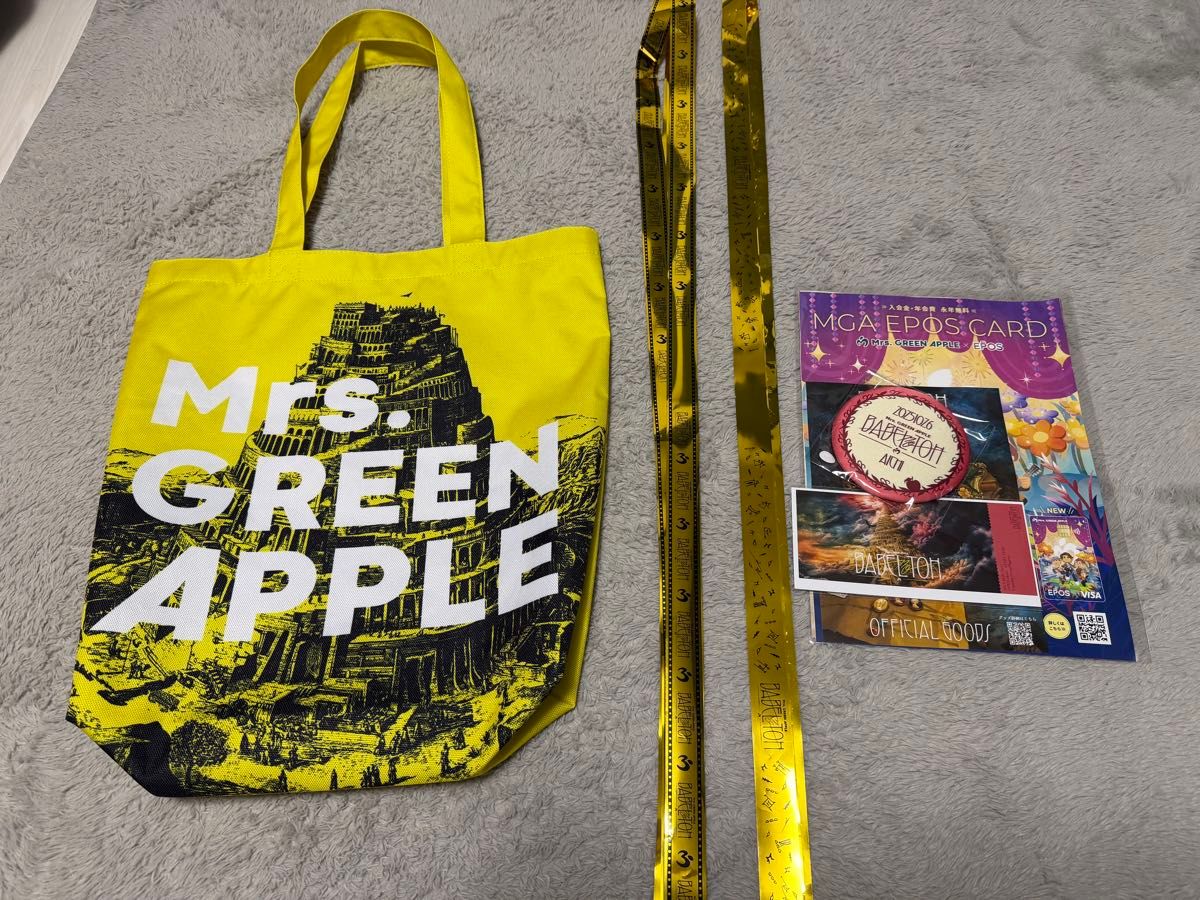 Mrs GREEN APPLE バベルの塔 RingoJam 特典 トートバッグ｜Yahoo