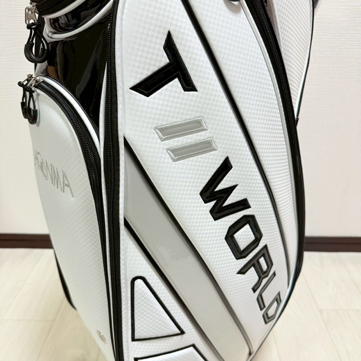 超希少・未使用】HONMA ツアーワールド TW キャディバッグ ホワイト