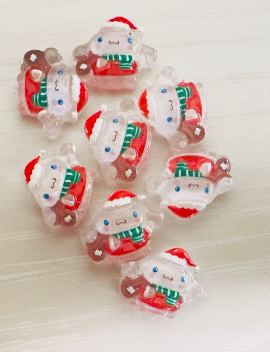 サンリオ ネイルパーツ クリスマス 50個セット キティ シナモン