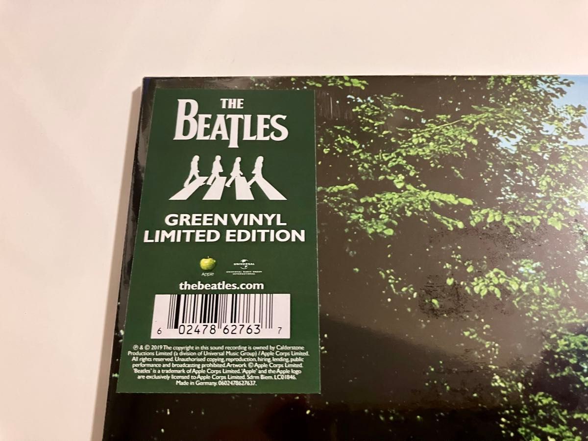 レア未開封 限定カラーアナログレコード THE BEATLES ABBEY ROAD GREEN