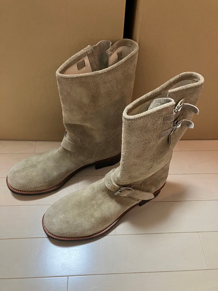 ルードギャラリー スエード エンジニアブーツ L 未使用品 検 REDWING
