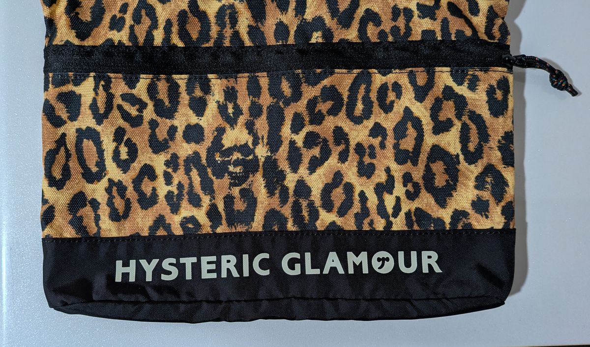 ヒステリックグラマー CORDURA サコッシュ ショルダーバッグ ヒョウ柄