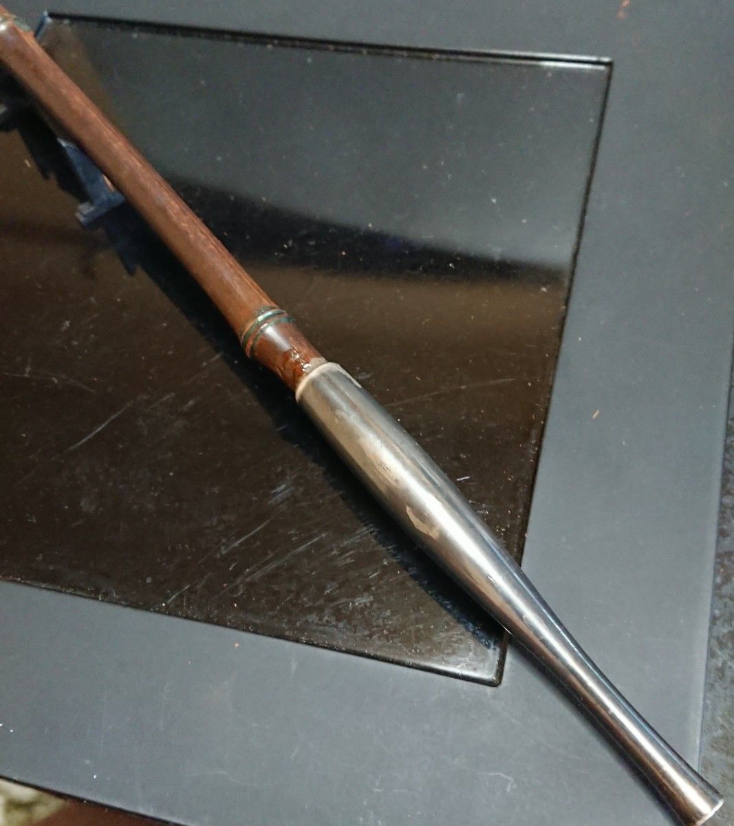時代物 長尺46センチ 四分一銀製キセル 喧嘩煙管｜Yahoo!フリマ（旧