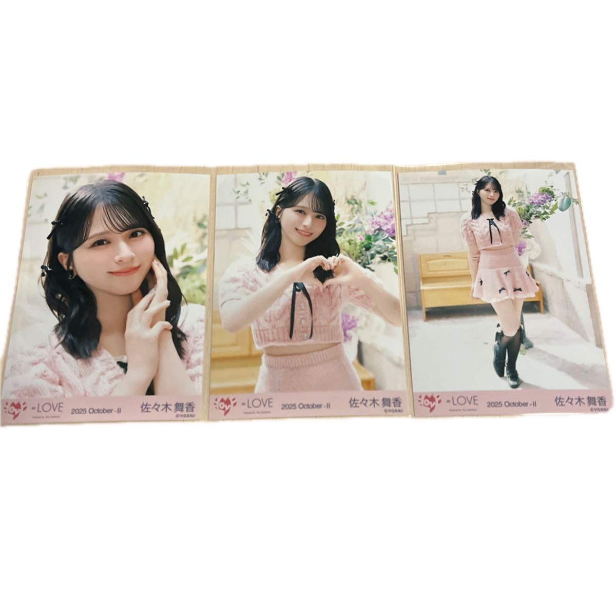 イコラブ 佐々木舞香 直筆 サイン ヨリ ラブソングに襲われる MV衣装