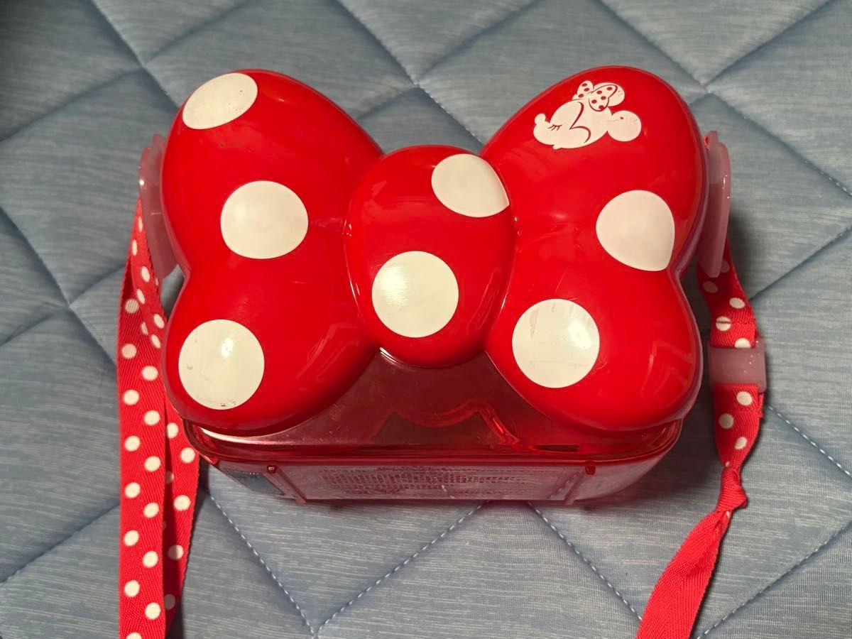 廃盤】ディズニーリゾート限定 ミニー リボン型 ポップコーンバケット