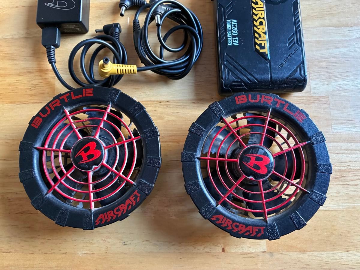 13V 空調服 バートル エアークラフト BURTLE AIRCRAFT ファン