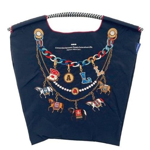 新品&正規品】ボールアンドチェーン ホースチャーム ネイビー Mサイズ