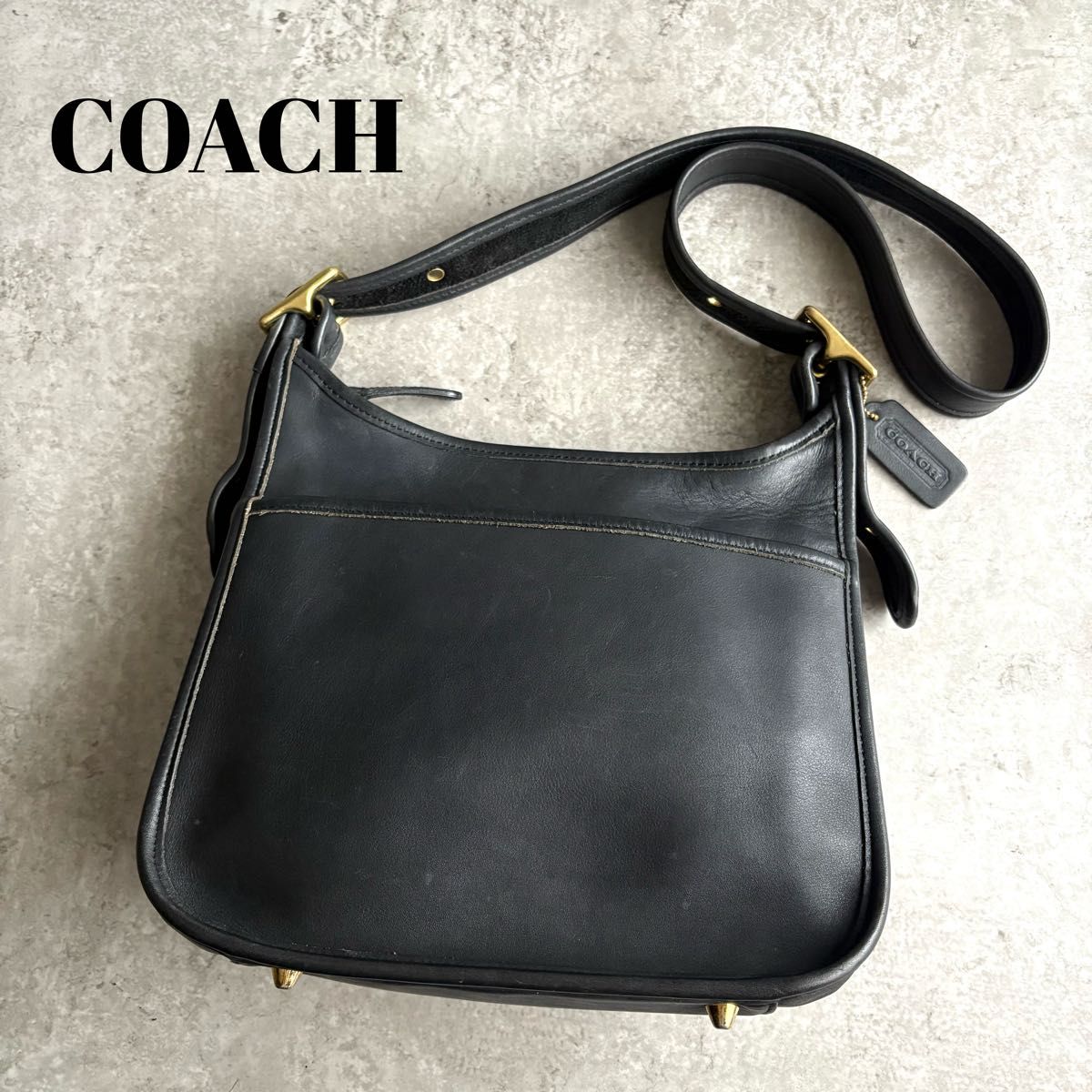 極美品】COACH オールドコーチ ショルダーバッグ クロスボディ 斜め