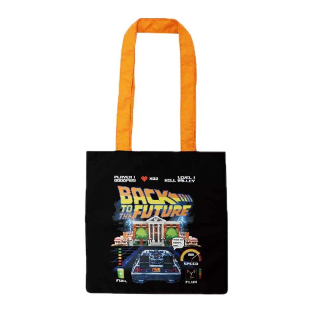 フリューくじ バック・トゥ・ザ・フューチャー C賞トートバッグ 黒