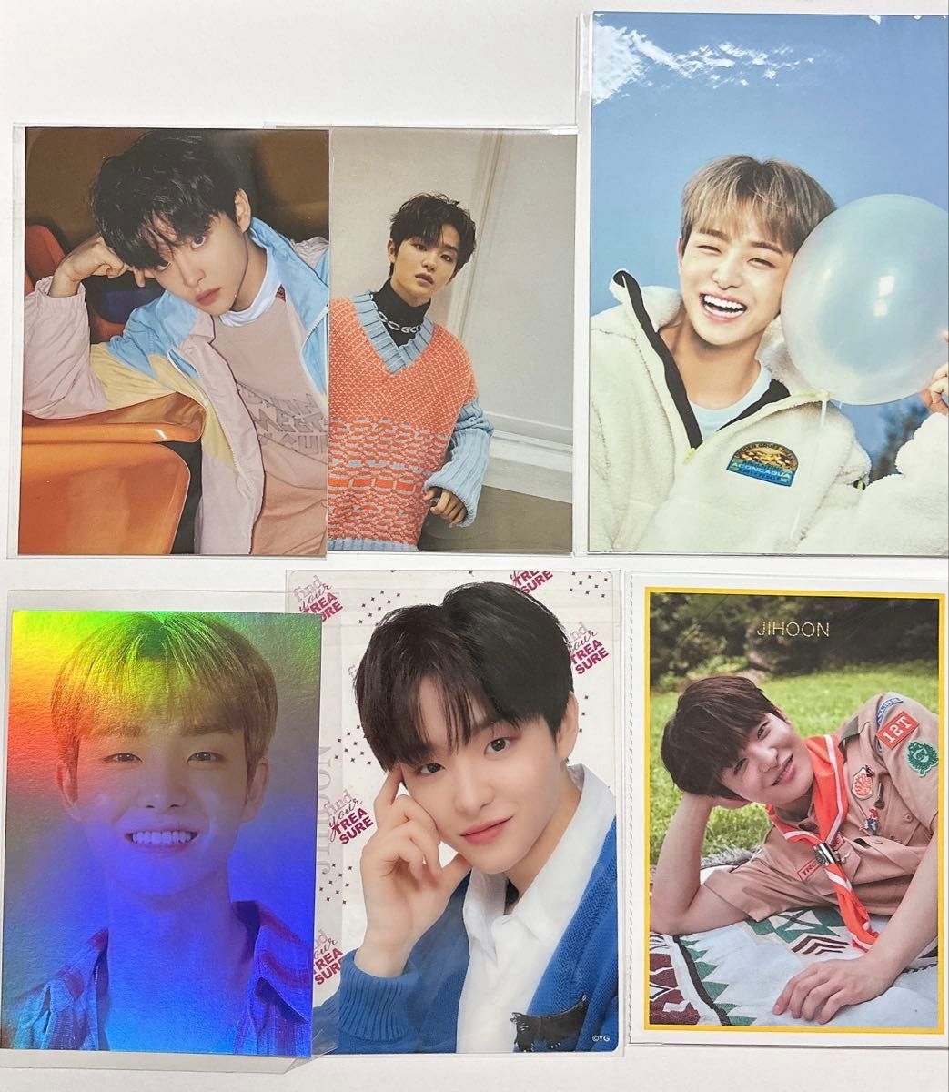 TREASURE ジフン グッズ 詰め込みセット ROMY 証明写真 トレカ