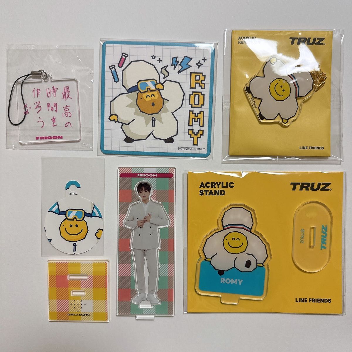 TREASURE ジフン グッズ 詰め込みセット ROMY 証明写真 トレカ