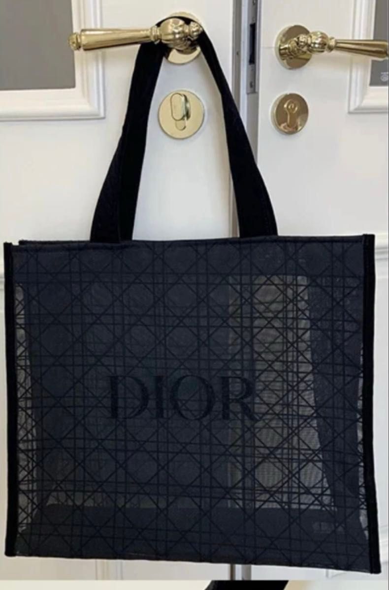 2025 海外限定 新品未使用 Dior ノベルティトートバッグ ブラック