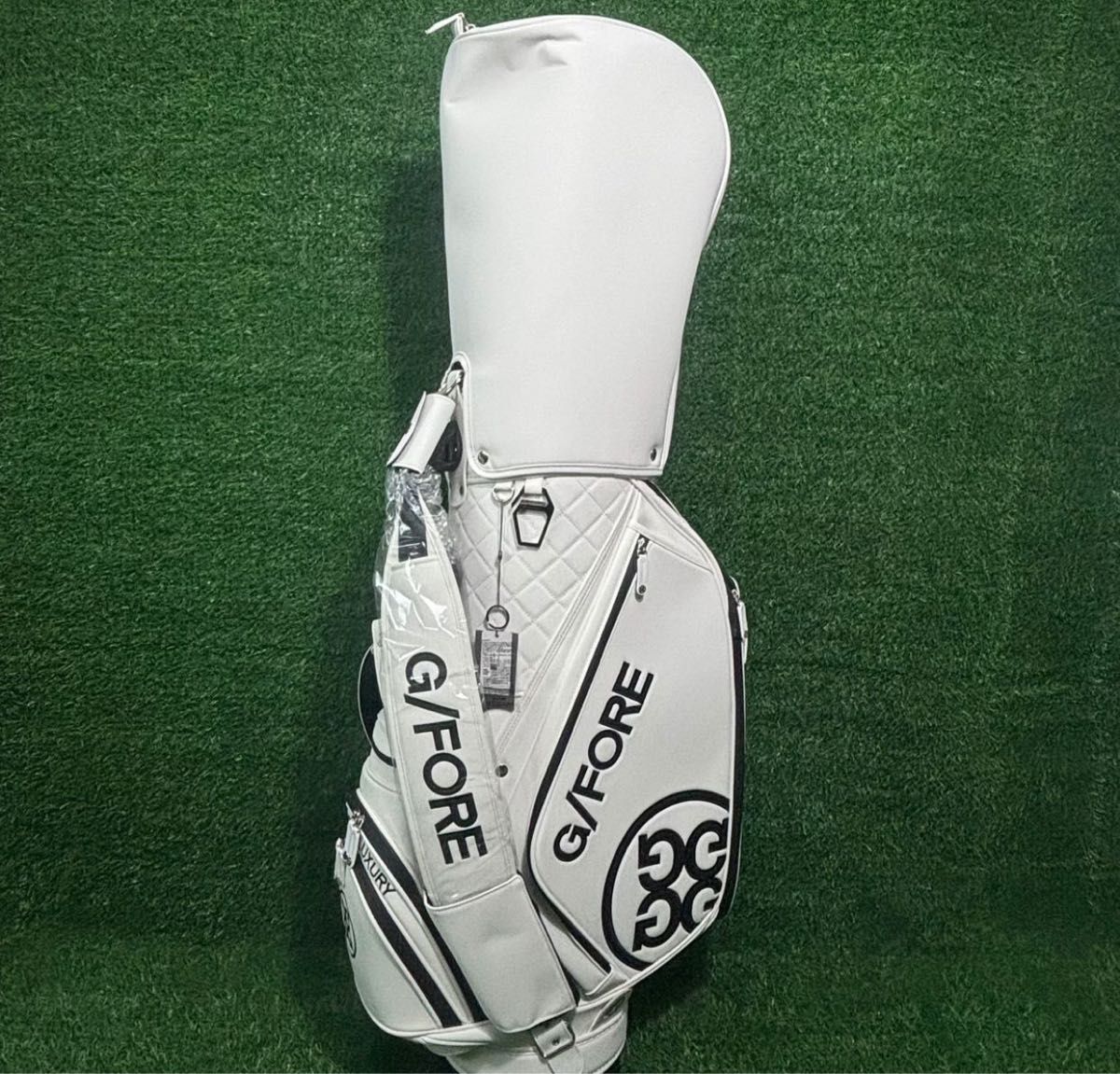 G/FORE ジーフォア ゴルフ キャディバッグ スタンドバッグ ホワイト