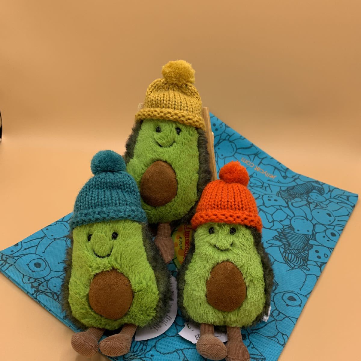 新品タグ付き ジェリーキャット アボカド Sサイズ 帽子一体｜Yahoo