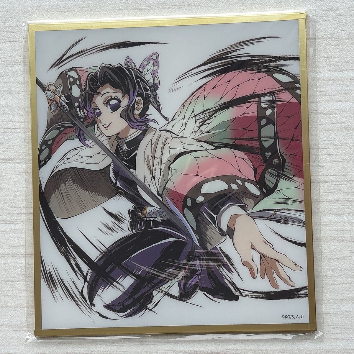 鬼滅の刃 アクリル色紙 A6 SMASH しのぶ 鬼滅の刃 アクリル色紙 A6