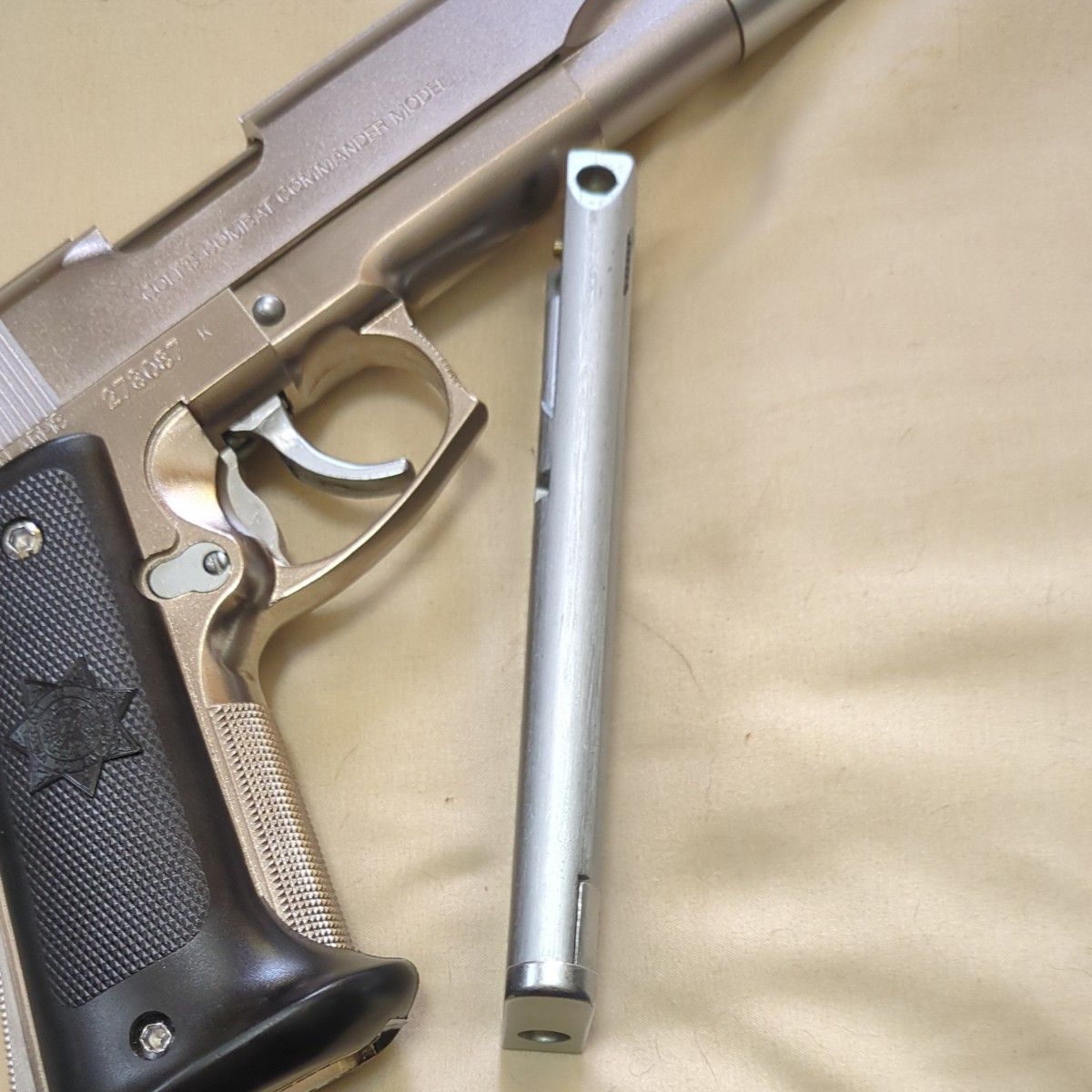 WAウエスタンアームズスーパーコンペンセイター固定スライドガスガン