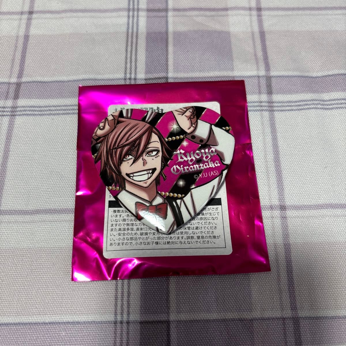 桃源暗鬼 漫画展 花魁坂京夜 ハート缶バッジ(バニー) 6点セット｜Yahoo