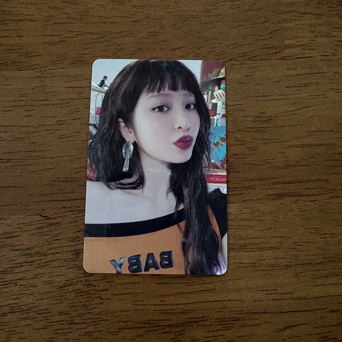 ユンジン LESSERAFIM SPAGHETTI ホロトレカ ホログラム トレカ ル