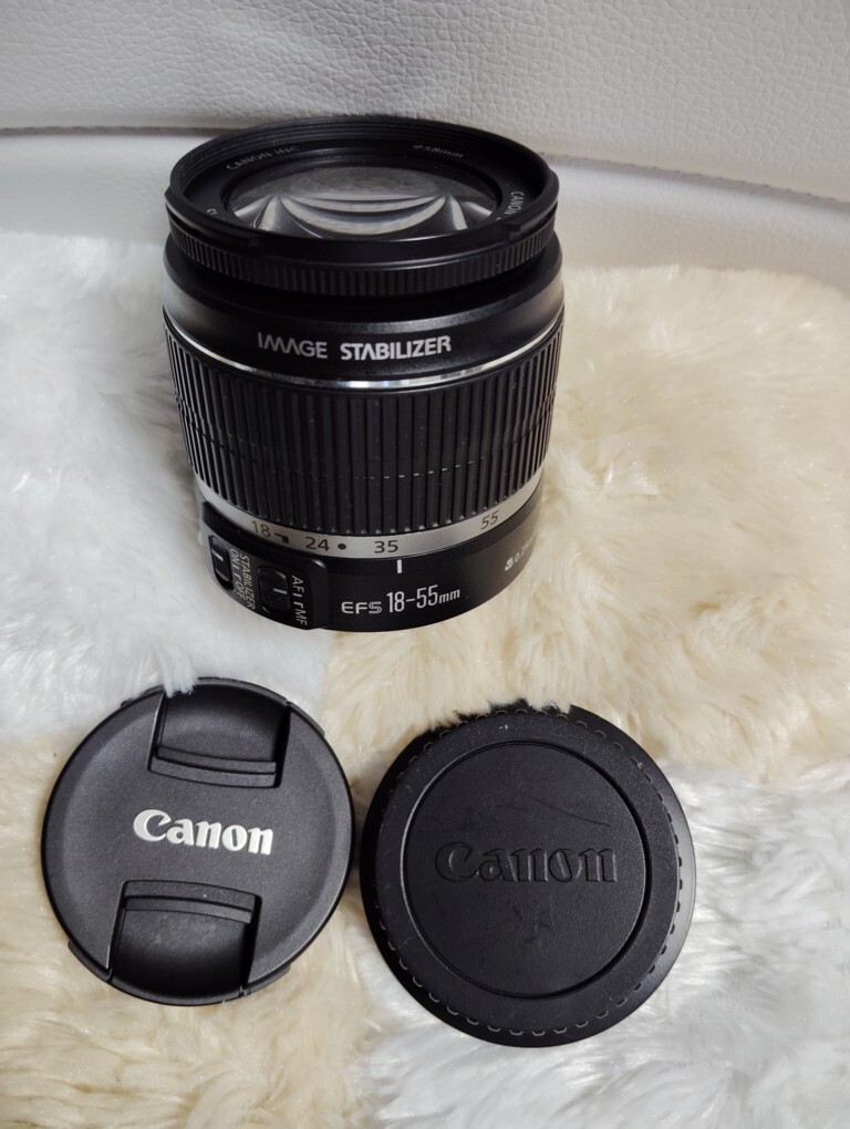Canon EOS Kiss III 一眼レフダブルズームレンズセット 中古 中古