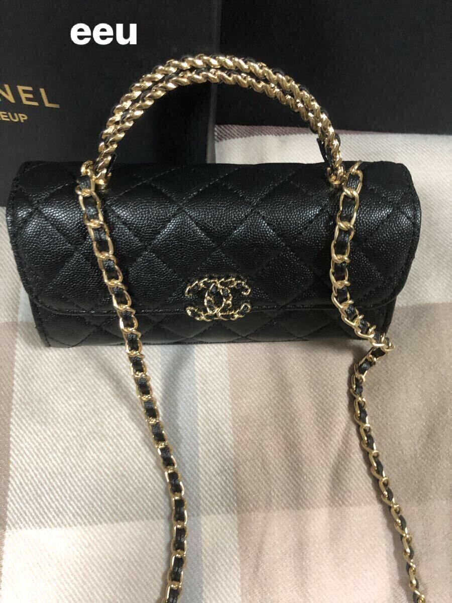 シャネル ノベルティ CHANEL ショルダーバッグ チェーンウォレット