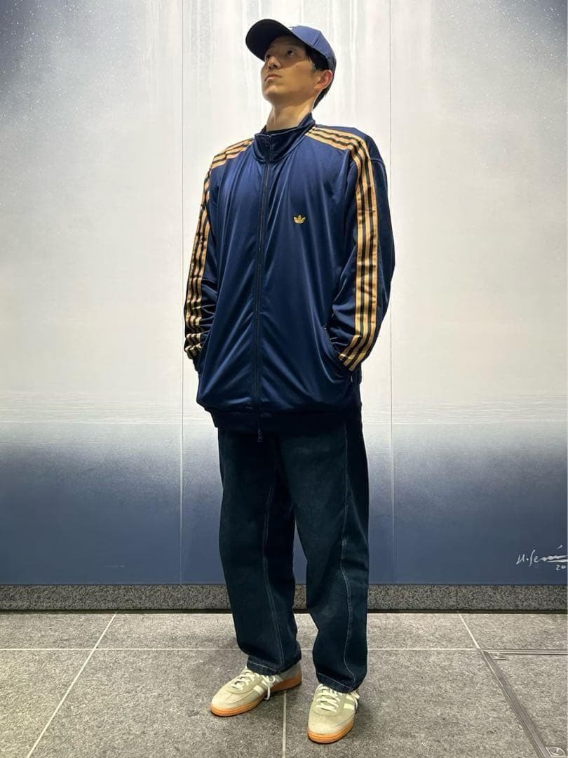 新品 アディダスオリジナルス ベッケンバウアートラックジャケット 3XL