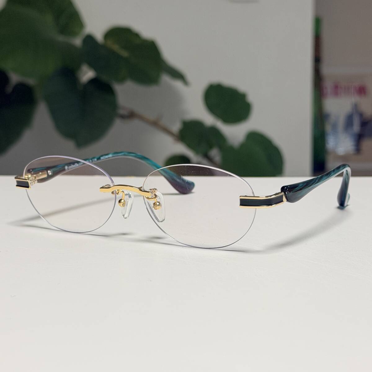 eyebrella CP アイブレラ ツーポイント リムレス 縁無し 眼鏡フレーム