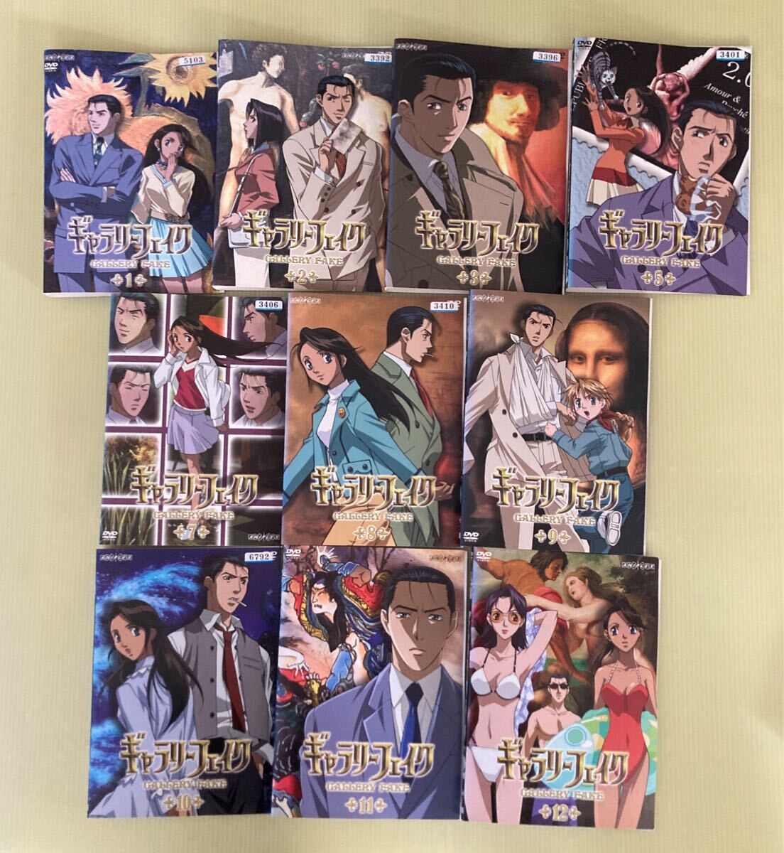 ギャラリーフェイク DVD 全巻セット レンタル落ち ギャラリーフェイク
