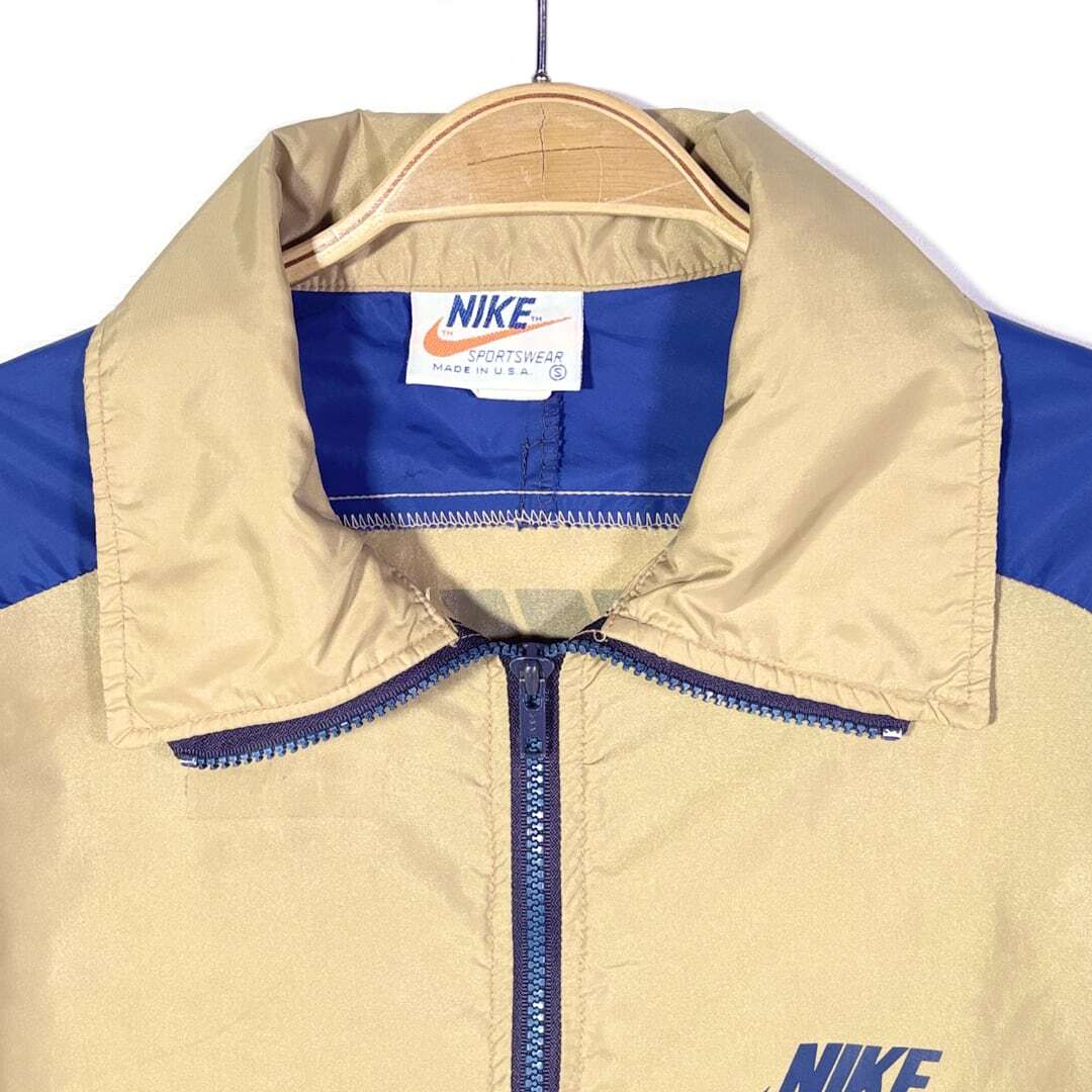 70s 80s ナイキ USA製 オレンジタグ ヴィンテージ ナイロンジャケット