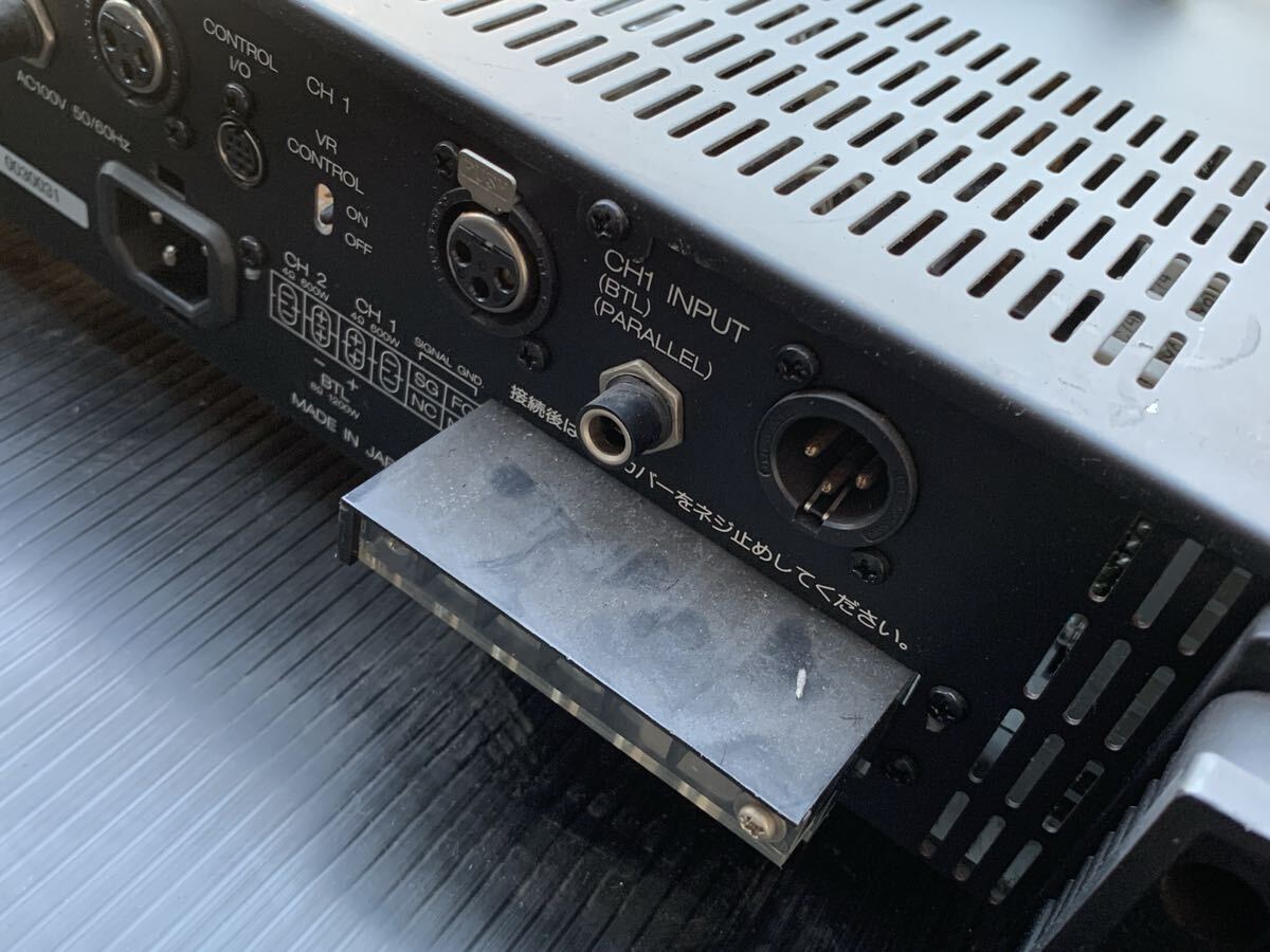 4 動作品 BOSE ボーズ 1900VI デュアル パワーアンプ 音響機材 動作品