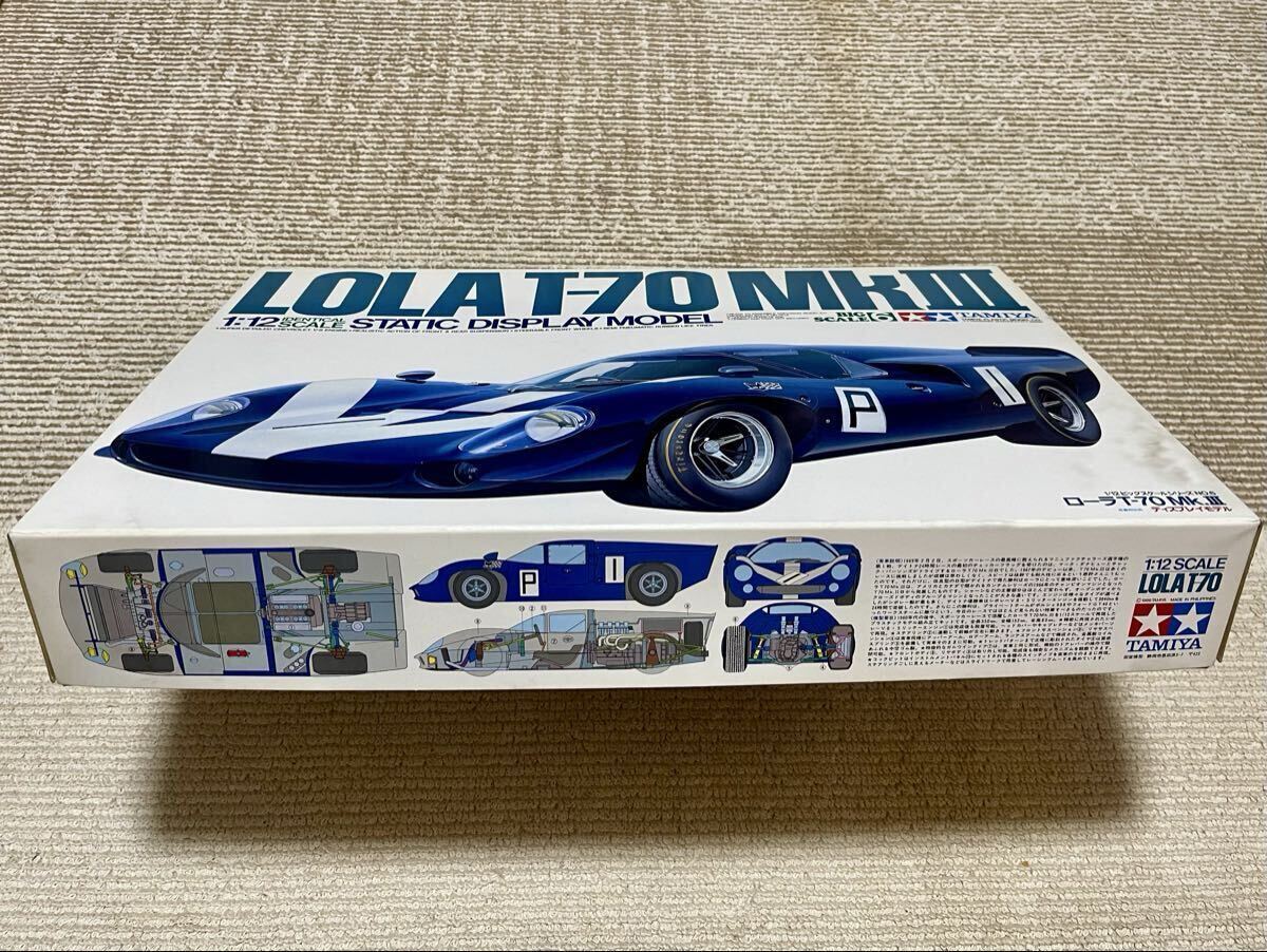 LOLA T-70Mk3 1/12 タミヤ 開封品 未組み立て LOLA T-70Mk3 1/12